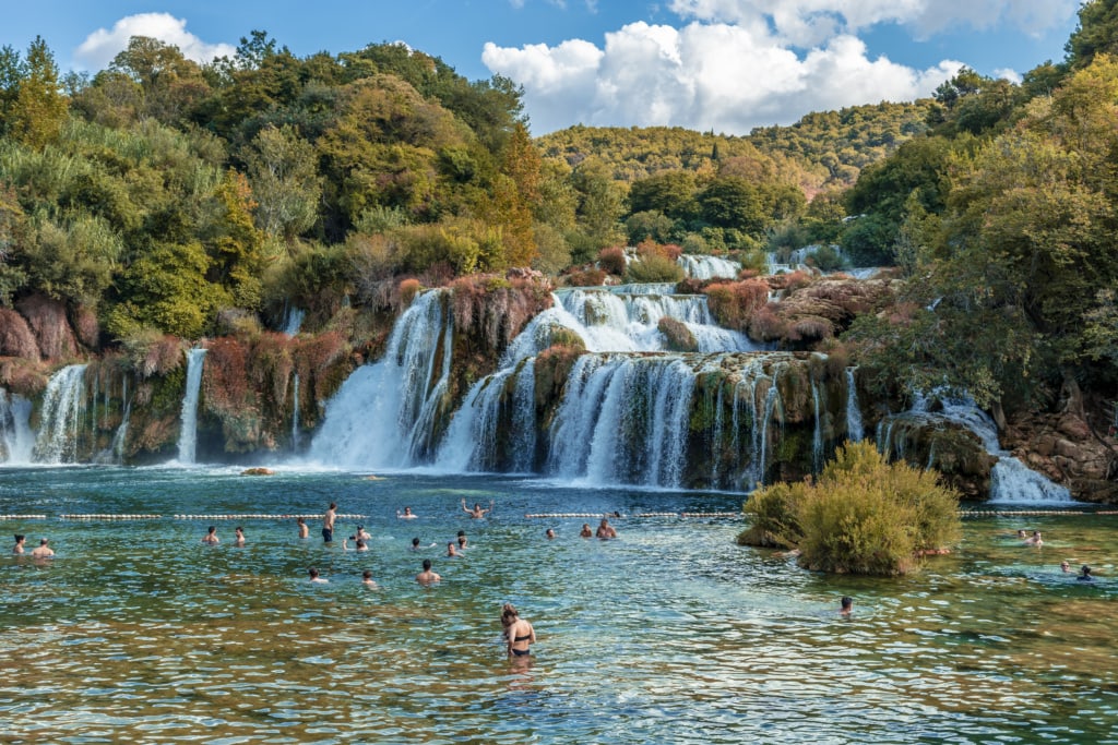 Krka-Wasserfälle