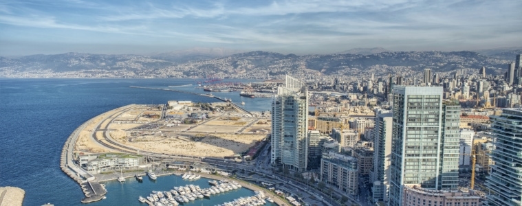 Skyline von Beirut