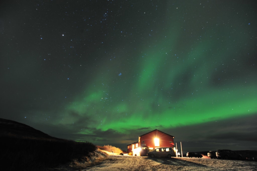 Eins der schönsten Nordlichter Hotels befindet sich in Akranes, Island: Das Hotel Glymur