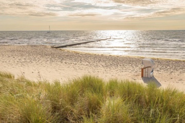 Strand an der Ostseeküste in Schleswig-Holstein