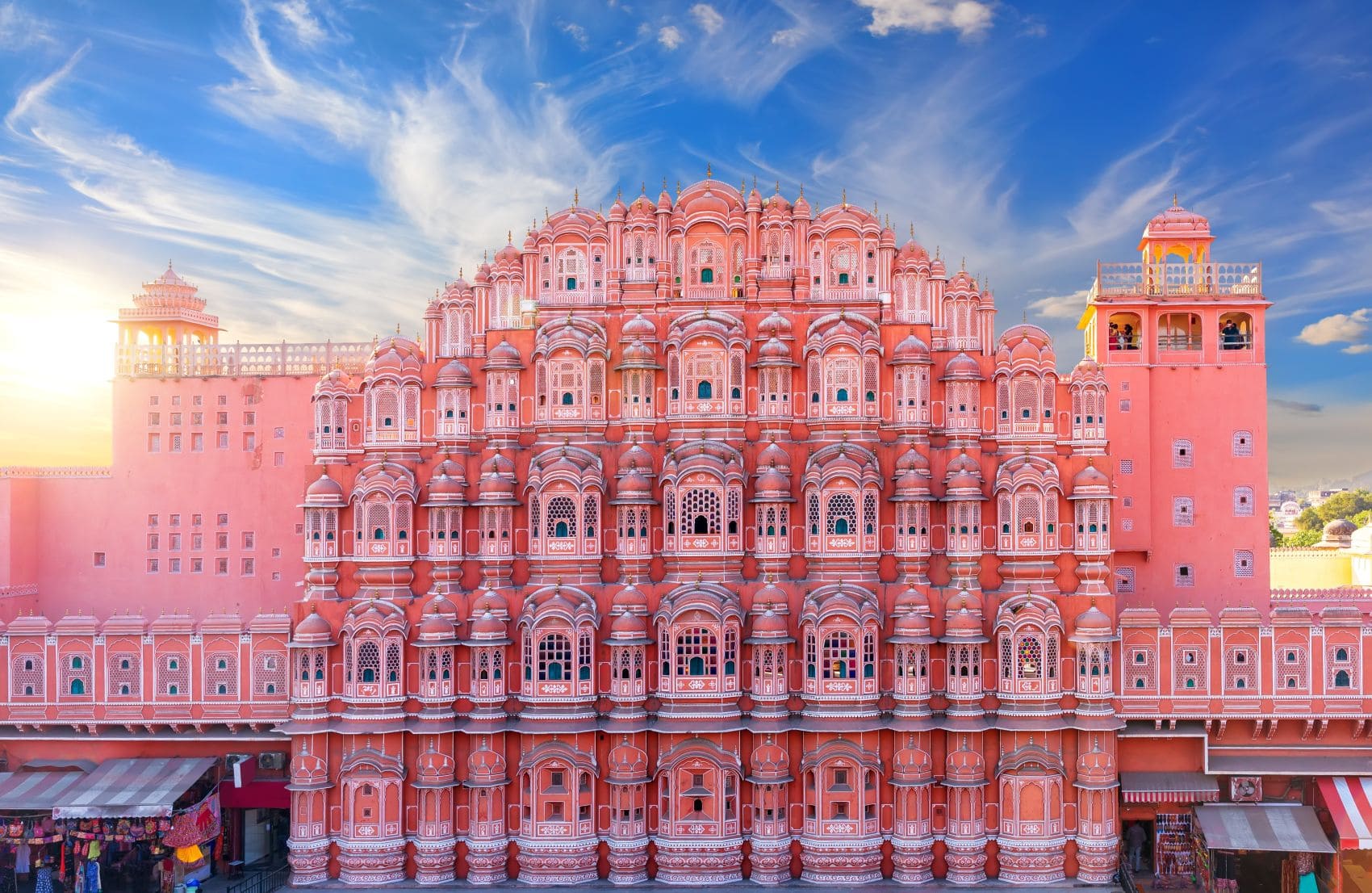 Palast Hawa Mahal, Jaipur, Indien
