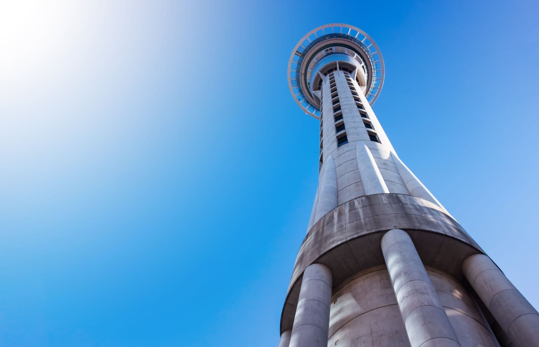 Sky Tower in Auckland, Neuseeland 