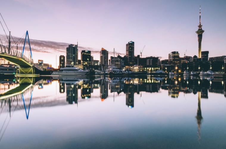 Skyline von Auckland