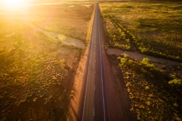 Great Northern Highway in Westaustralien