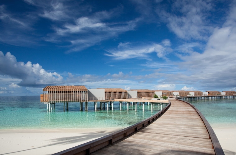 Steg im Luxusresort Park Hyatt Hadahaa