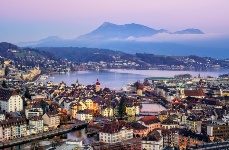 Panorama von Luzern