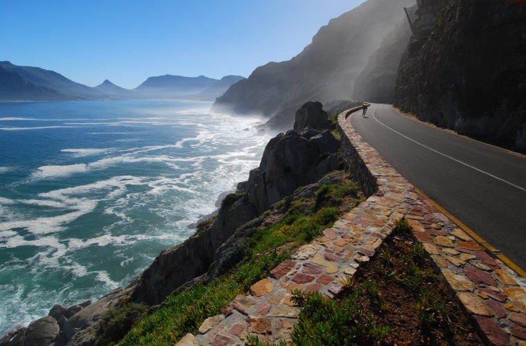 Radfahren in Südafrika: Chapmans Peak Drive
