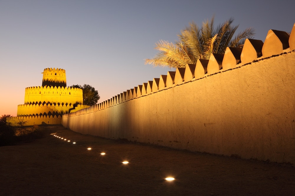 Al Jahili fort in Al Ain, Emirate of Abu Dhabi