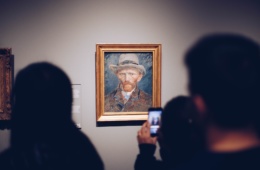 Meisterwerke der Welt: Portrait von Van Gogh im Rijksmuseum in Amsterdam