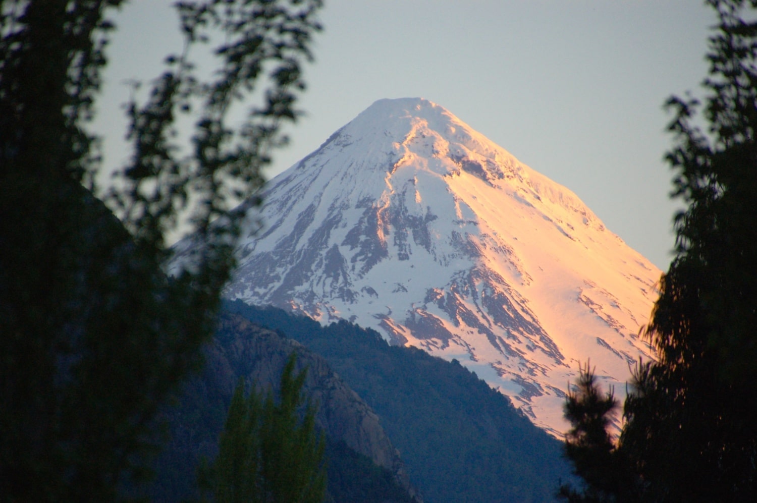Vulkangipfel in Chile