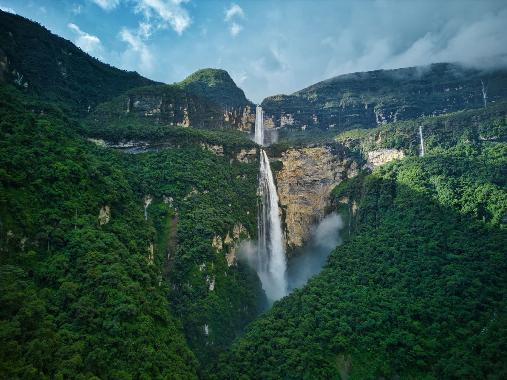Gocta-Wasserfälle in Peru