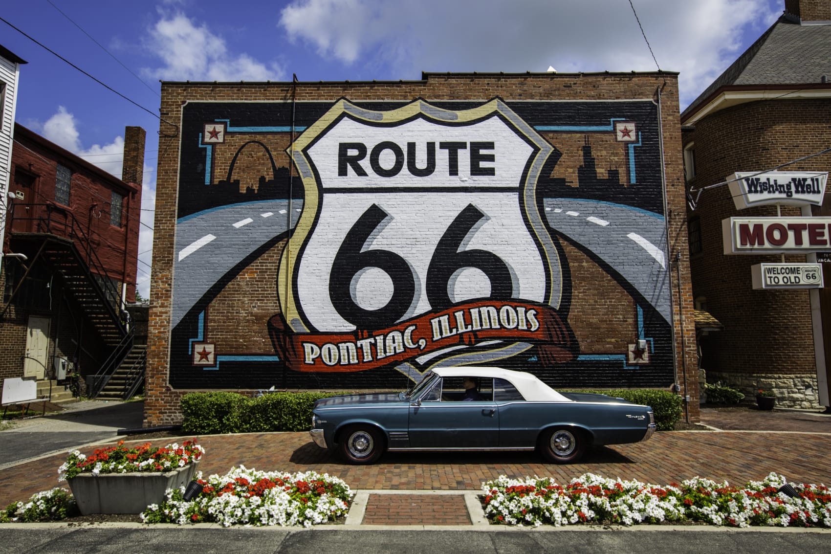 Route 66 in Illinois: Stopp in Pontiac