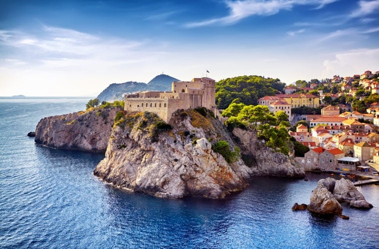 Game-of-Thrones-Drehorte in Kroatien: Blick auf Dubrovnik