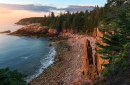 Küste im Acadia National Park in Maine