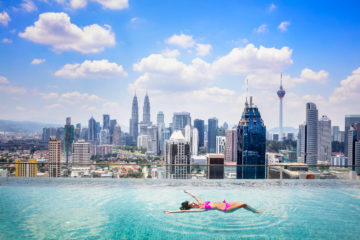 Rooftop Pool in Kuala Lumpur
