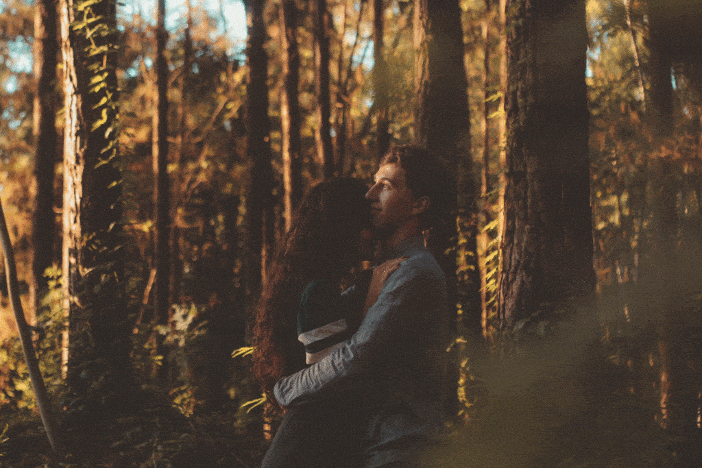 Märchenhaft romantisch im Wald