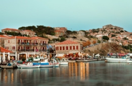 Romantischer Hafen, Lesbos