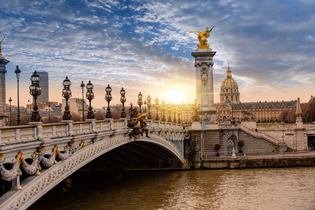 Alexandre III Brücke in Paris