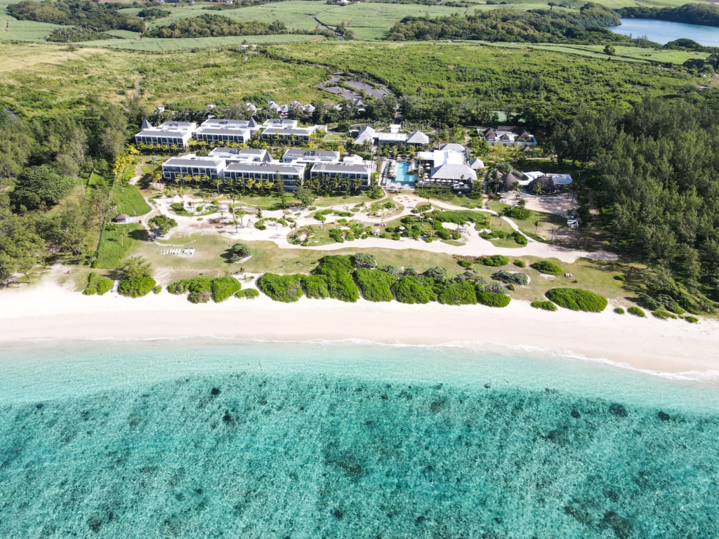 Außenansicht des Anantara Iko Mauritius