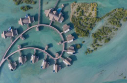 das Anantara Mina Al Arab Ras al Khaimah Resort von oben