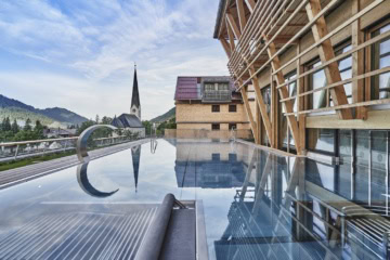 unser Hotel der Woche: das Hubertus Mountain Refugio im Allgäu