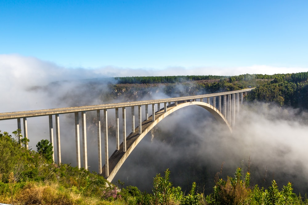 Bloukans-Brücke in Südafrika