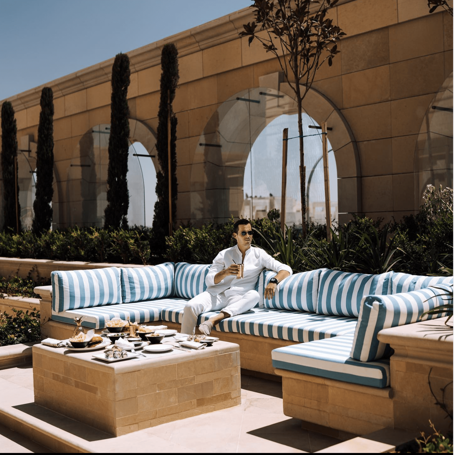 Gäste im Ritz-Carlton Amman