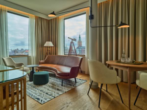 Ein Zimmer im Voco The Hague in den Niederlanden.