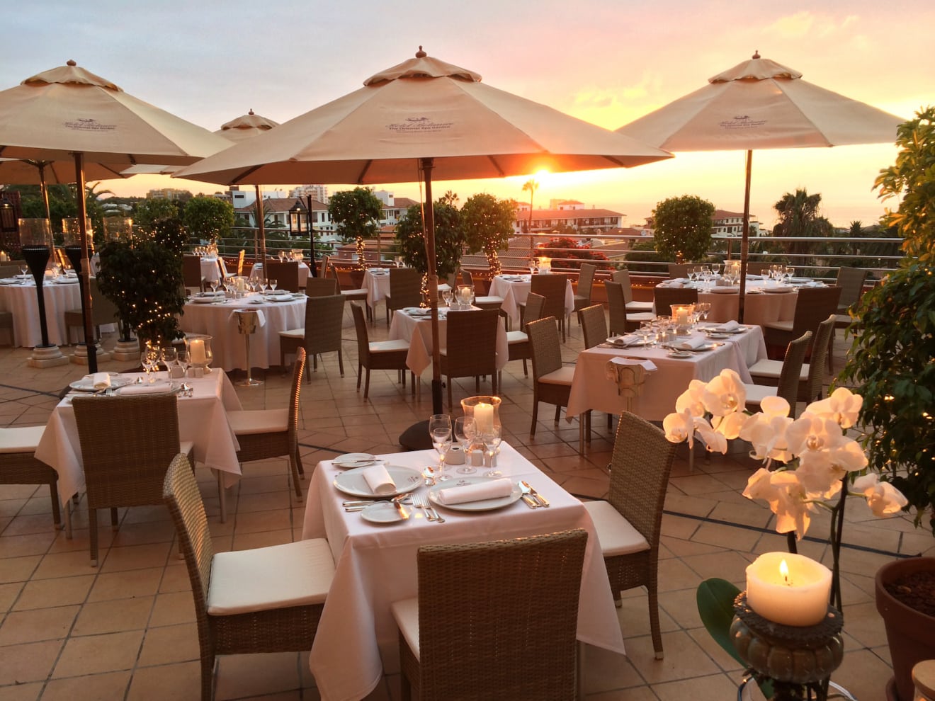 Italienisches-Restaurant Il Papagallo Terrace_Hotel Botanico