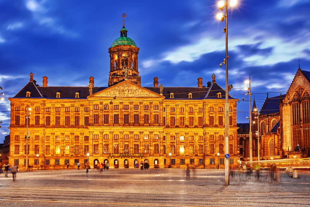 Königliche Palast in Amsterdam