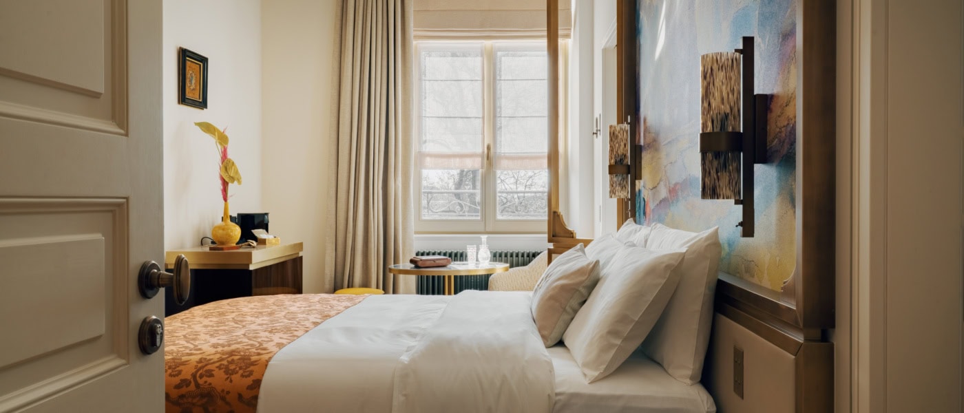 Zimmer in der Villa Pétrussi in Luxemburg