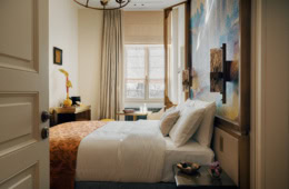 Zimmer in der Villa Pétrussi in Luxemburg