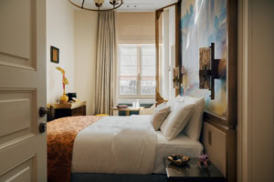 Zimmer in der Villa Pétrussi in Luxemburg