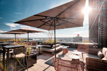Rooftop im Adina Hotel Munich