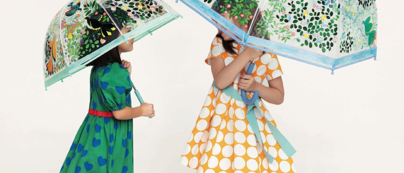 Regenschirme von Djeco für Kinder.