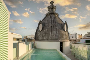 Rooftop-Bar im Palacio Santa Clara, Autograph Collection