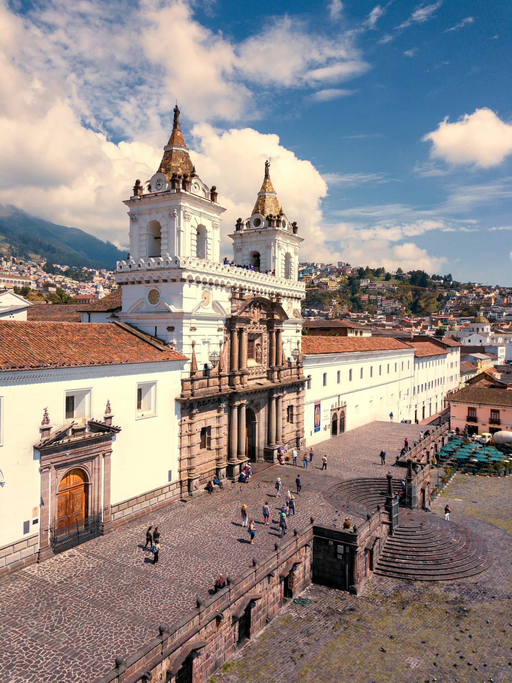 Ostern in Quito: San Francisco Kirche