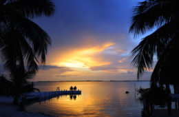 Florida Keys nachts: Sonnenuntergang bei Bay Harbor