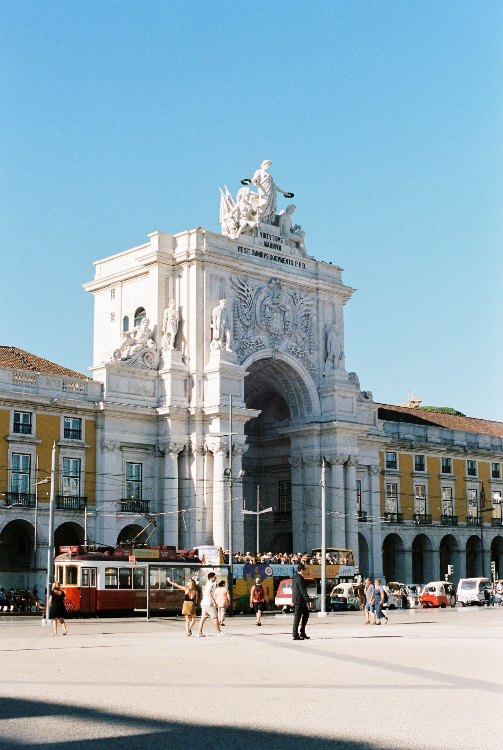 Placa do Comercio - eine der Sehenswürdigkeiten in Lissabon