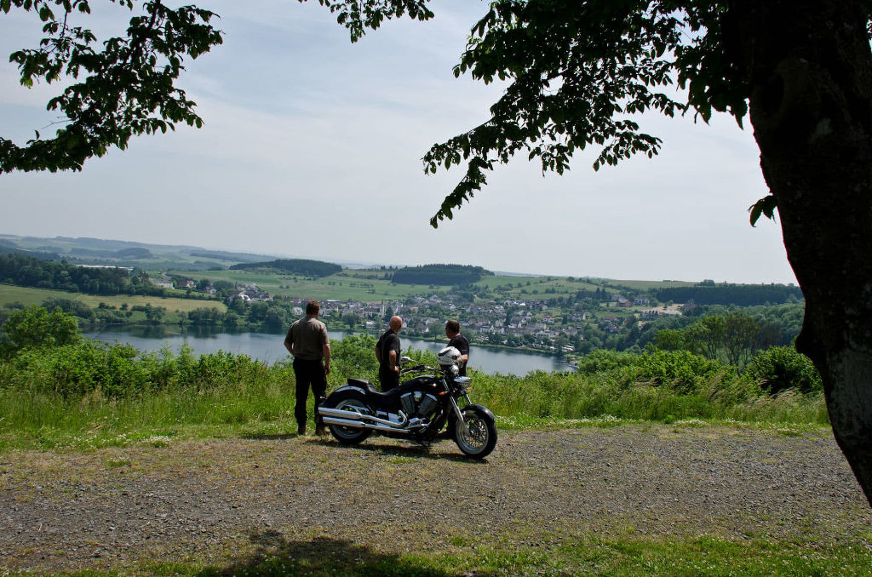 Motorradfahren in der Eifel