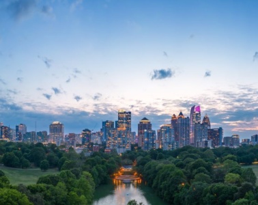 Skyline von Atlanta, USA