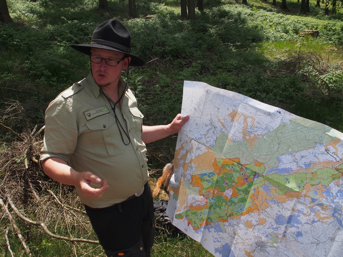 Ranger im Nationalpark Hunsrück-Hochwald
