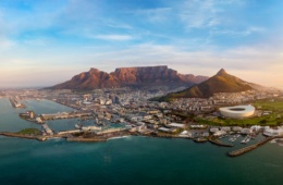 Panorama-Blick auf Kapstadt