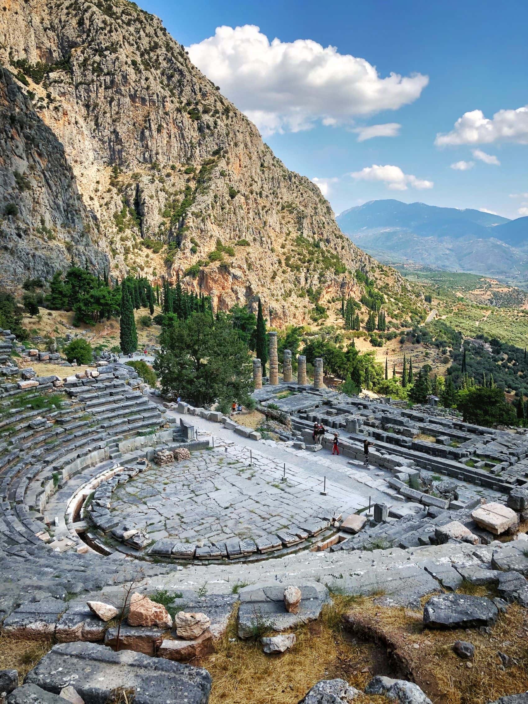 Unesco-Welterbestätte Delphi, Griechenland 