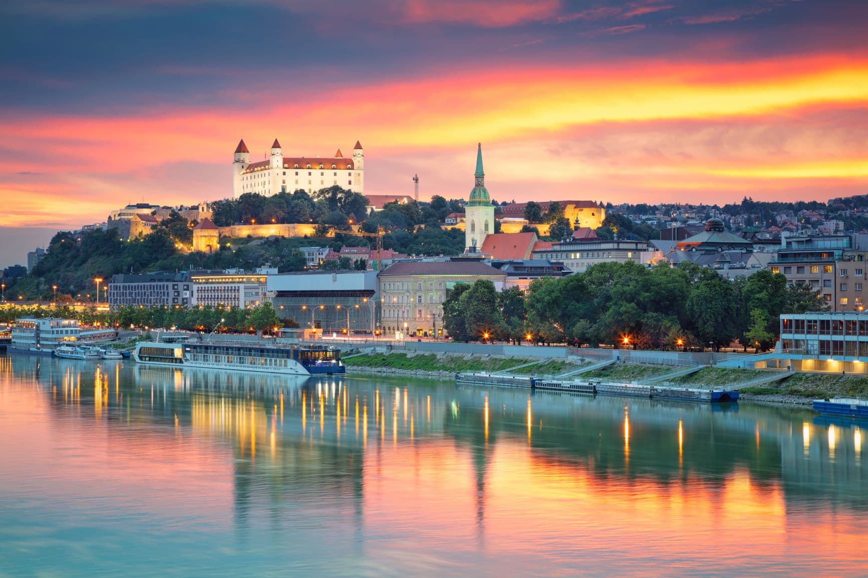 Panorama von Bratislava