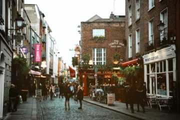 Temple Bar - Eine der größten Sehenswürdigkeiten in Dublin