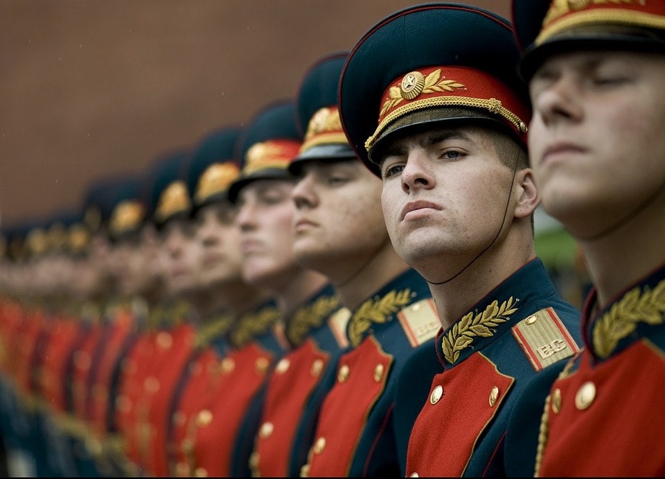 Russische Soldaten 