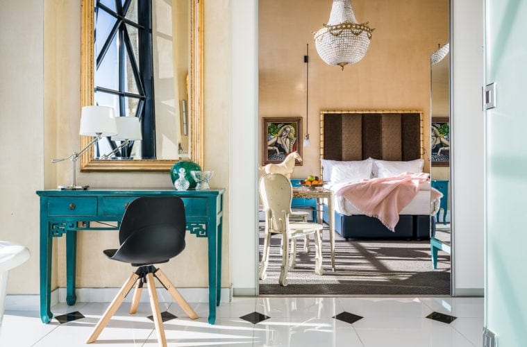 The Silo Hotel in Kapstadt: Blick ins Zimmer