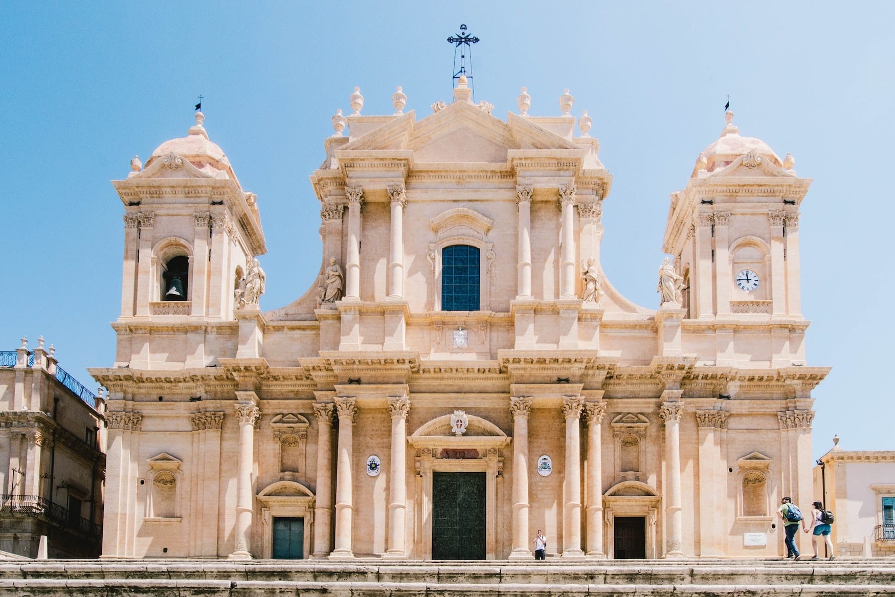 Barock-Kathedrale in Noto auf Sizilien 
