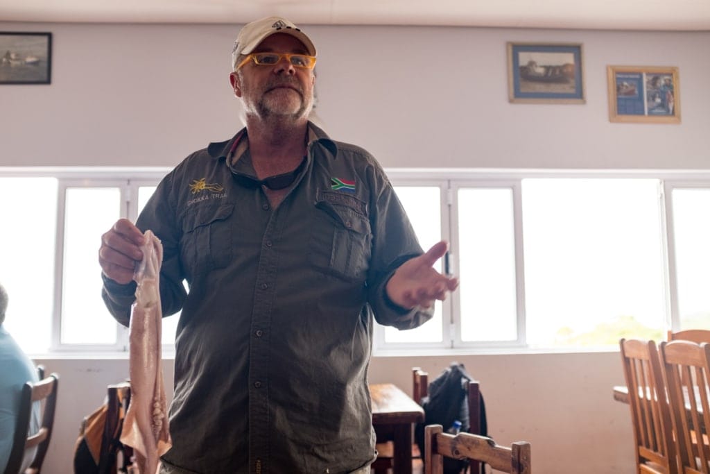 Eric Stewart am Eastern Cape in Südafrika